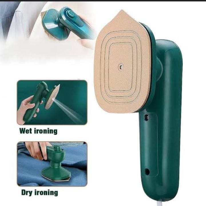 Steam iron green stainless steel
