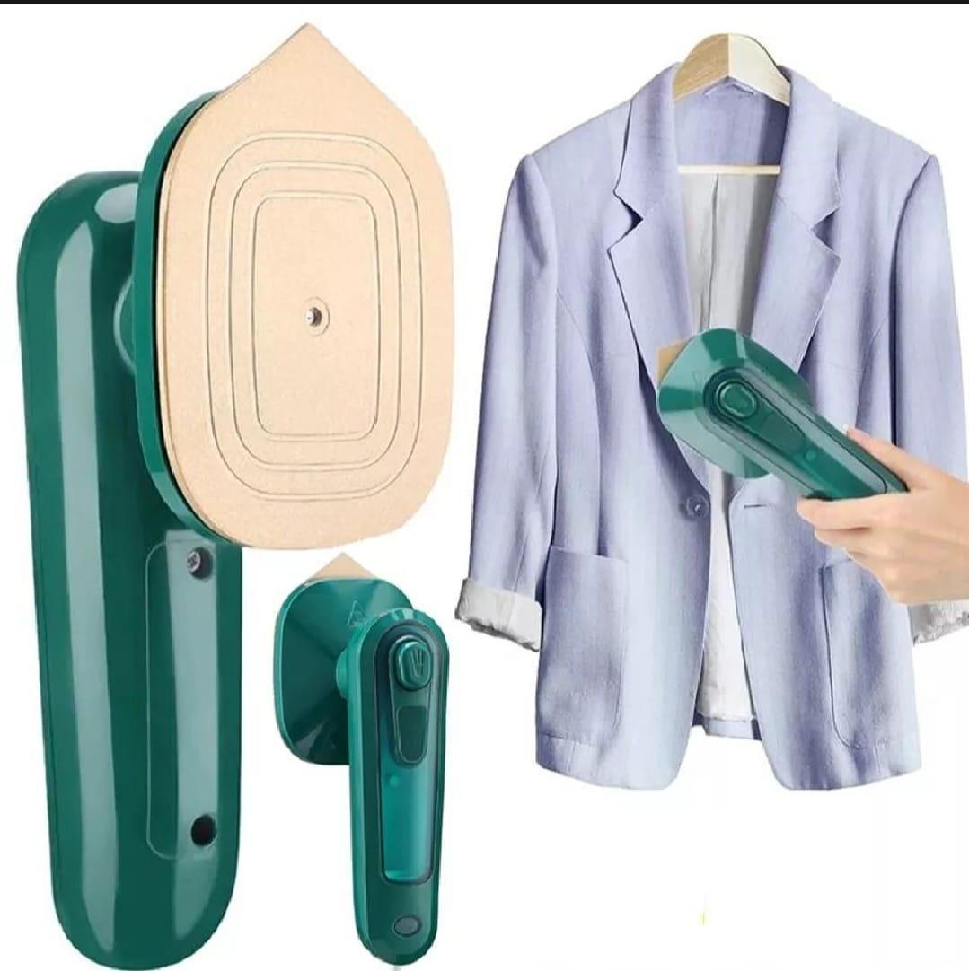 Steam iron green stainless steel
