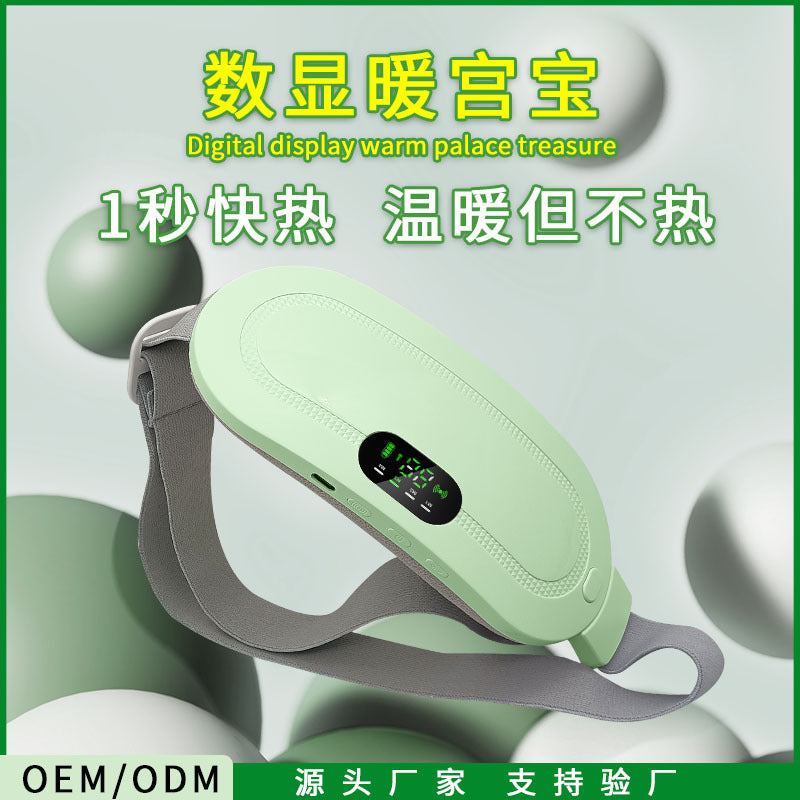 Electric Heating Belt For Women During Menstrual Period, Hot Compress For Warming The Uterus, Home-Use Menstrual Relief Device With 1800Mah Battery