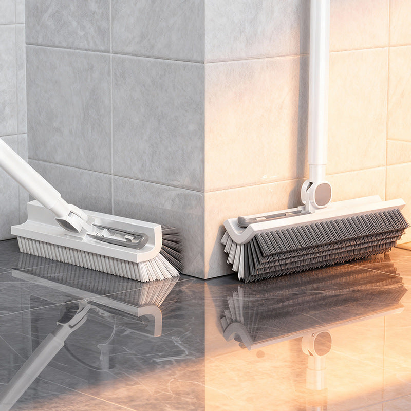 Floor Brush, Toilet Brush, Cleaning Brush, Floor Crevice Brush, Long-Handled Bathroom Brush, Hard-Bristled Bathroom Cleaning Brush
