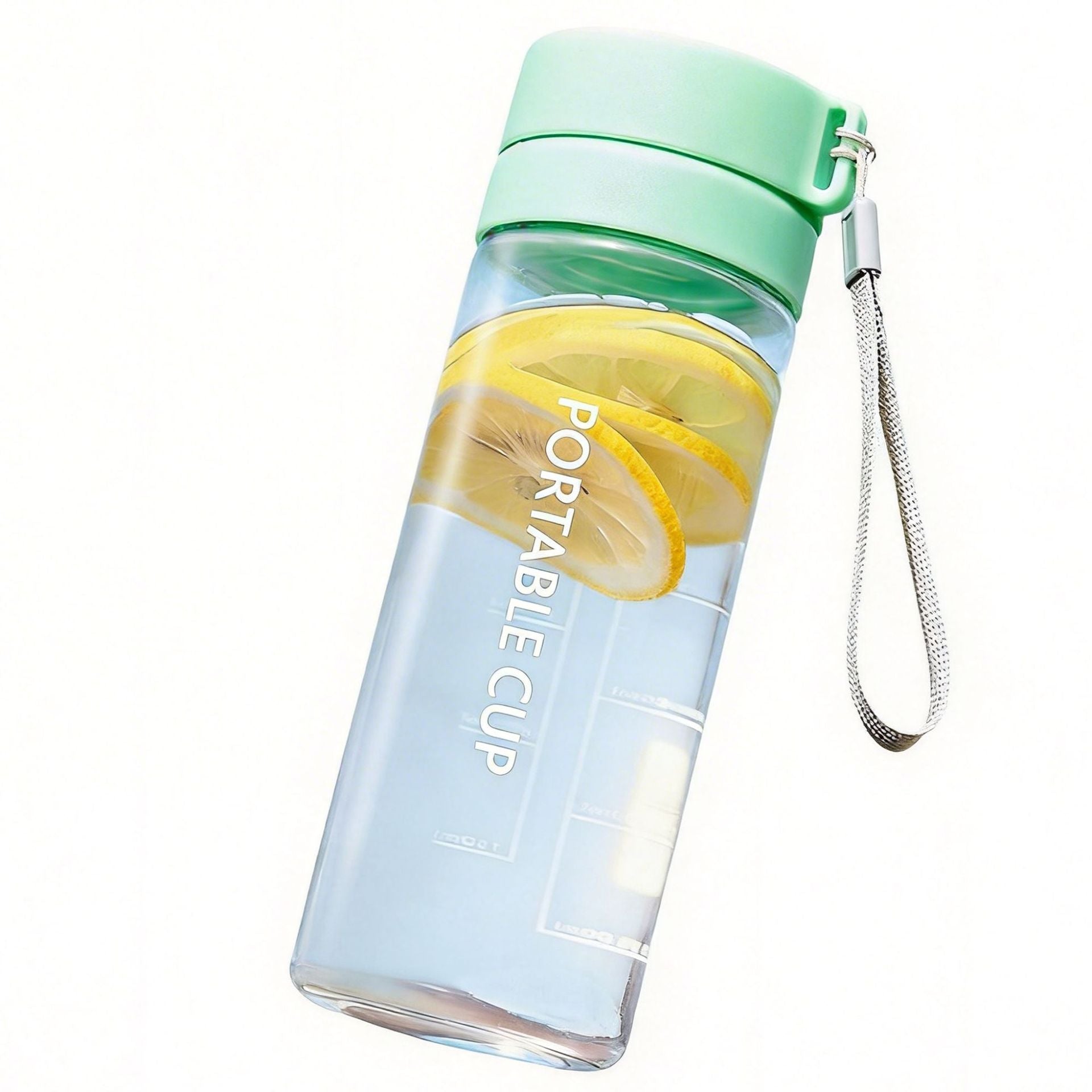 2026 Spring New Stylish Sports Water Bottle For Men, Portable Plastic Cup For Women, High Temperature Resistant Student Water Bottle