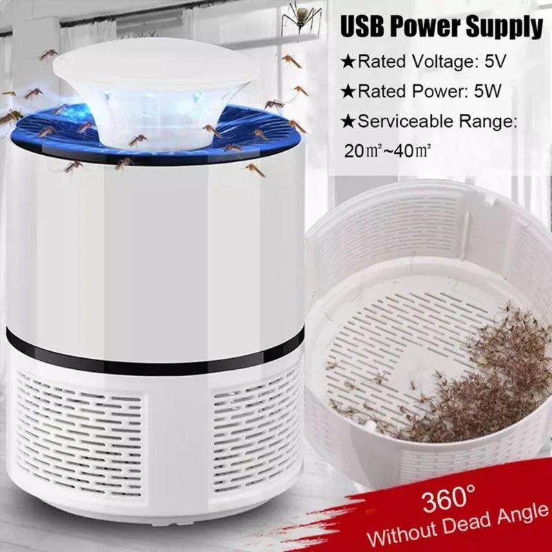 USB Mosquito Killer Lamp – UV Suction Trap