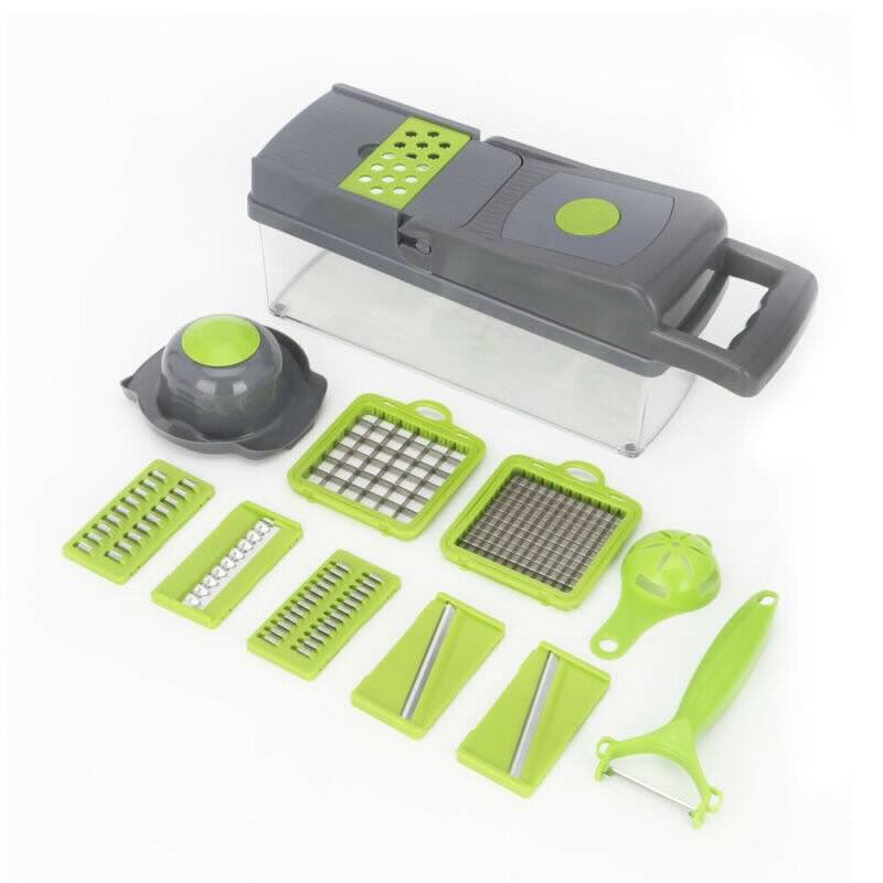 14-in-1 Multifunctional Vegetable Slicer & Chopper | Food Cutter & Grater
