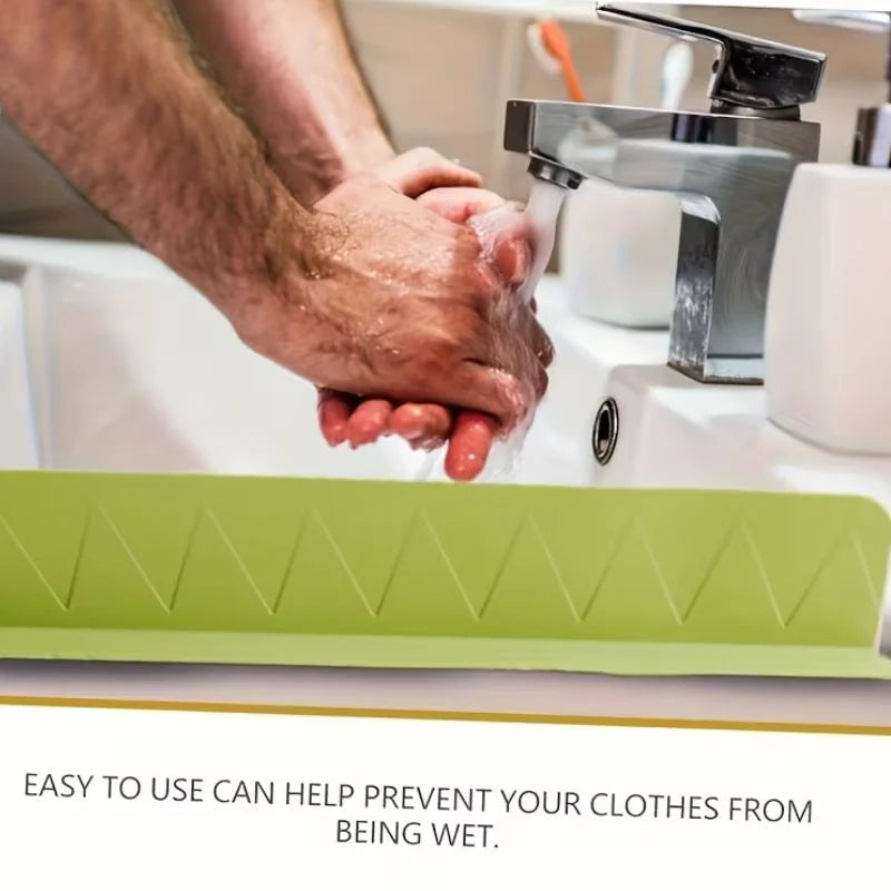 Silicone Sink Splash Guard – Kitchen Water Splash Stopper