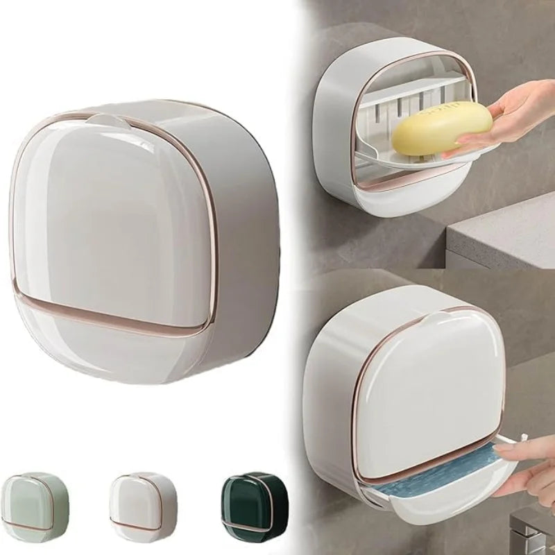 Wall Mounted Soap Box – Waterproof Soap Holder