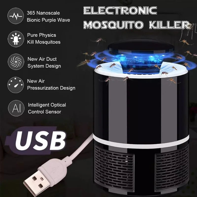 USB Mosquito Killer Lamp – UV Suction Trap
