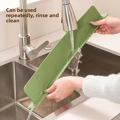 Silicone Sink Splash Guard – Kitchen Water Splash Stopper
