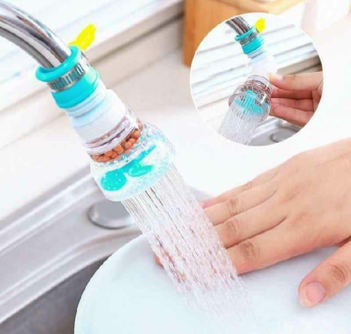 360° Rotatable Faucet Sprayer – Splash Filter