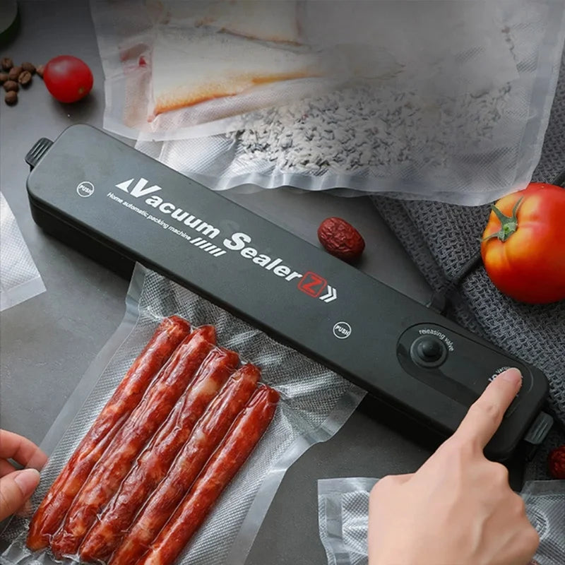 Automatic Vacuum Sealer with 5 Bags for Fresh Food Storage