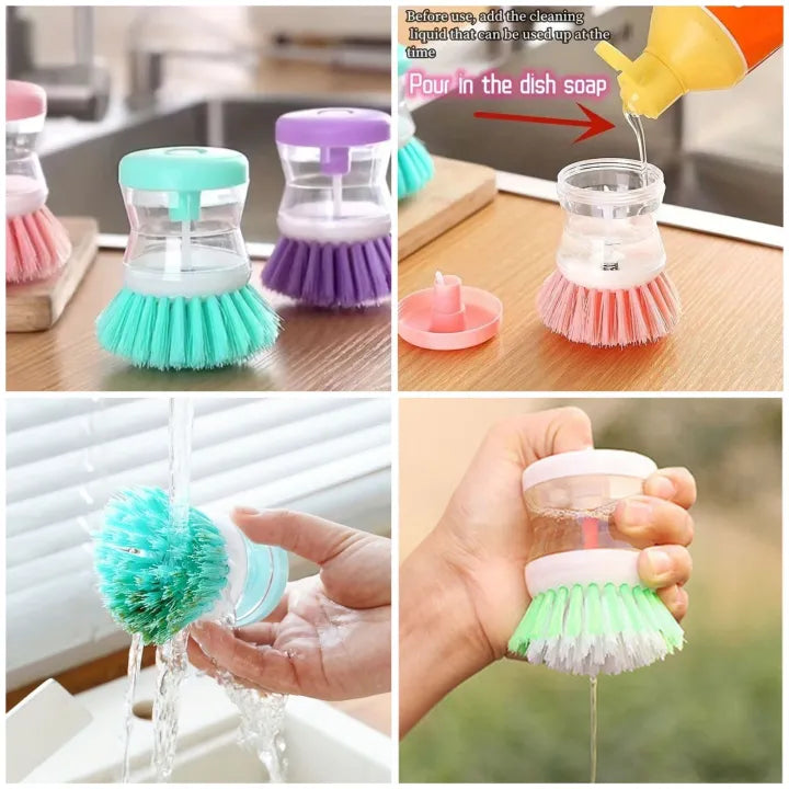Mini Kitchen Dish Cleaning Brush – Oil Resistant