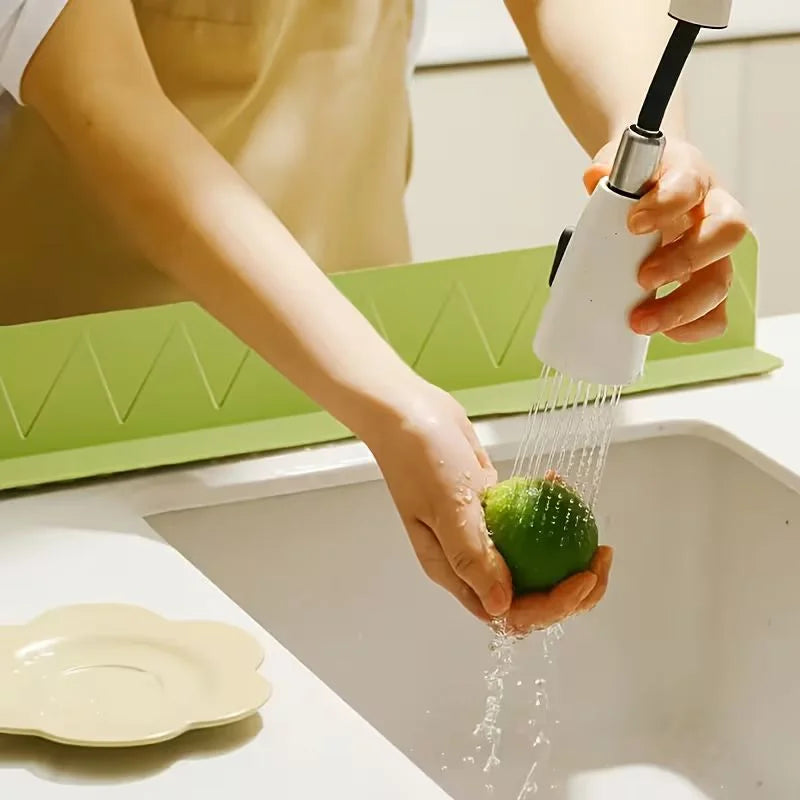 Silicone Sink Splash Guard | Non-Slip Water Barrier