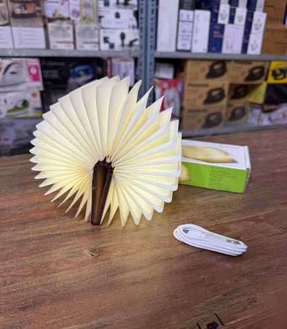 LED Book Lamp – Foldable 360° Decorative Night Light